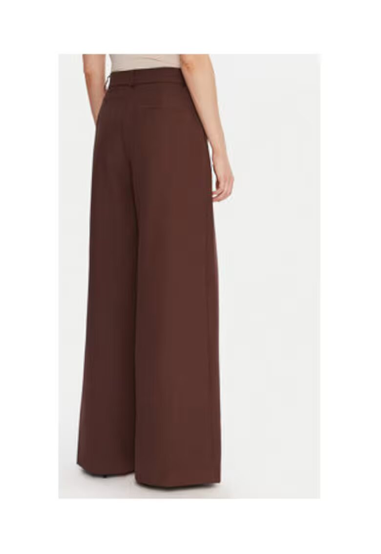 Maryley Pantaloni de stofa Dama - Maro - 90% poliester - 10% elastan -
