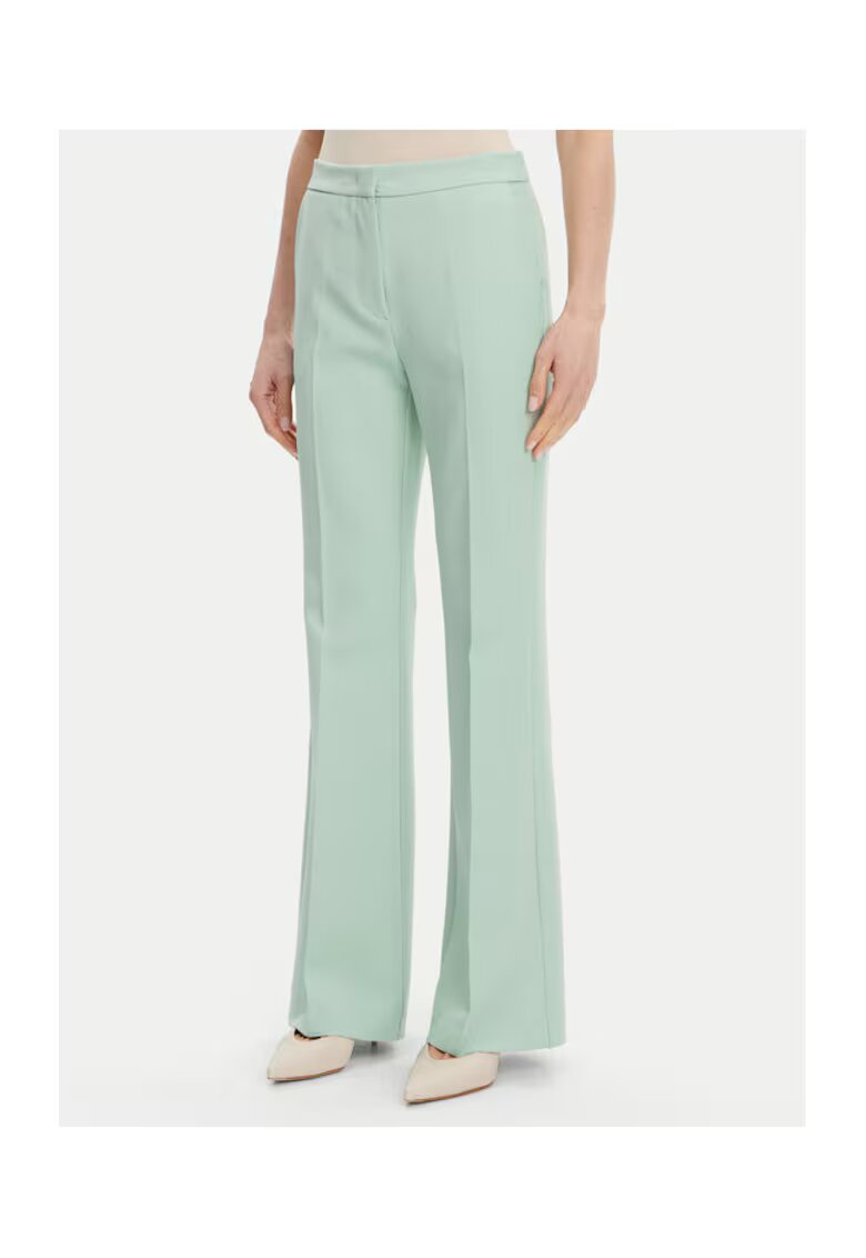 Maryley Pantaloni din material textil dama 25EB587/43SP - Sintetic - Verde - Verde