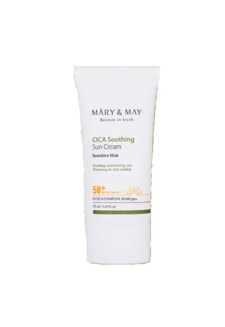 MARYMAY Crema pentru protectie solara cu centella asiatica SPF50+ PA++++ - 50ml - Mary and May