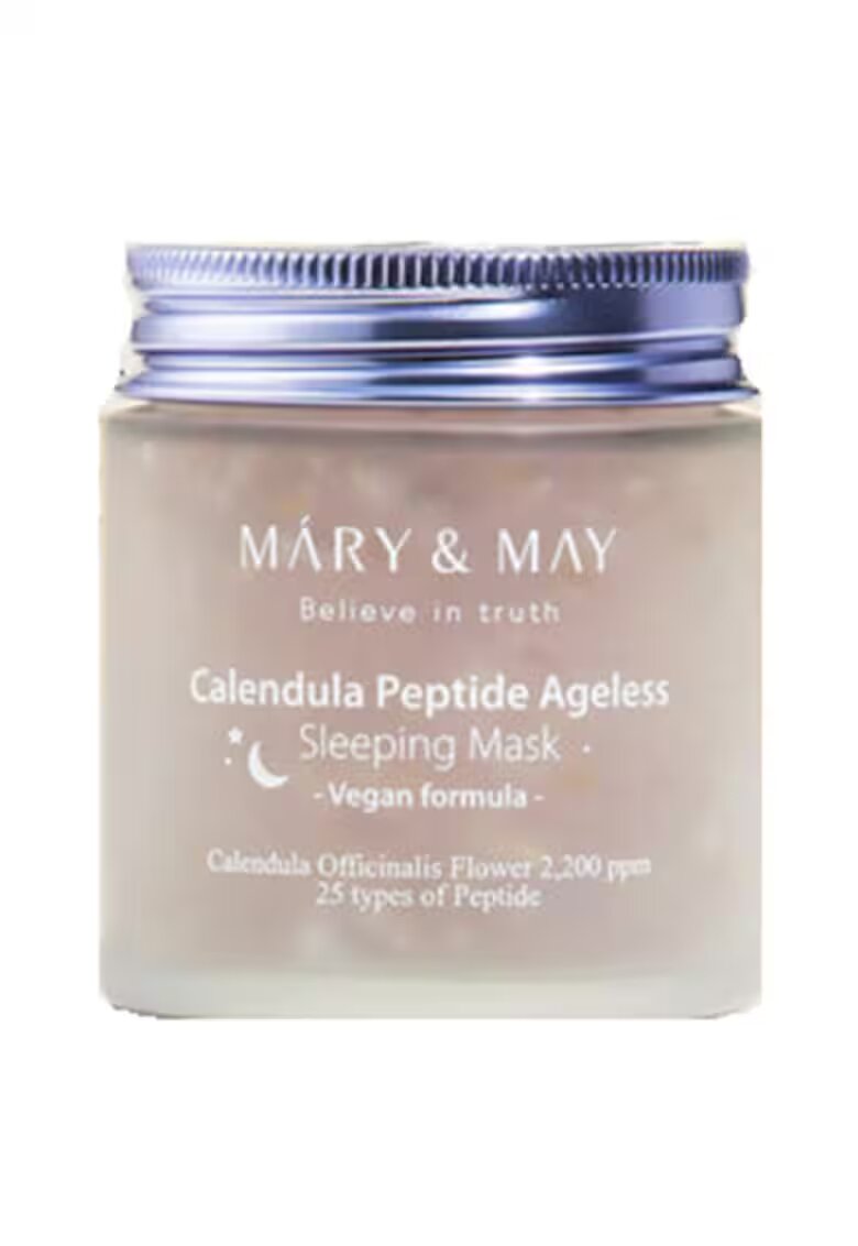 MARYMAY Masca pentru noapte cu galbenele si peptide - 110g - Mary and May