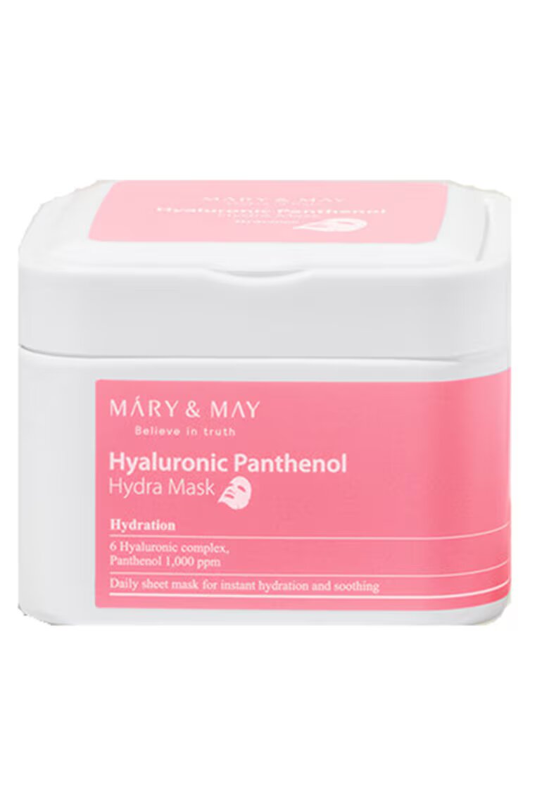 MARYMAY Masca servetel Hyaluronic Panthenol Hydra [30 buc] - 400ml - Mary and May
