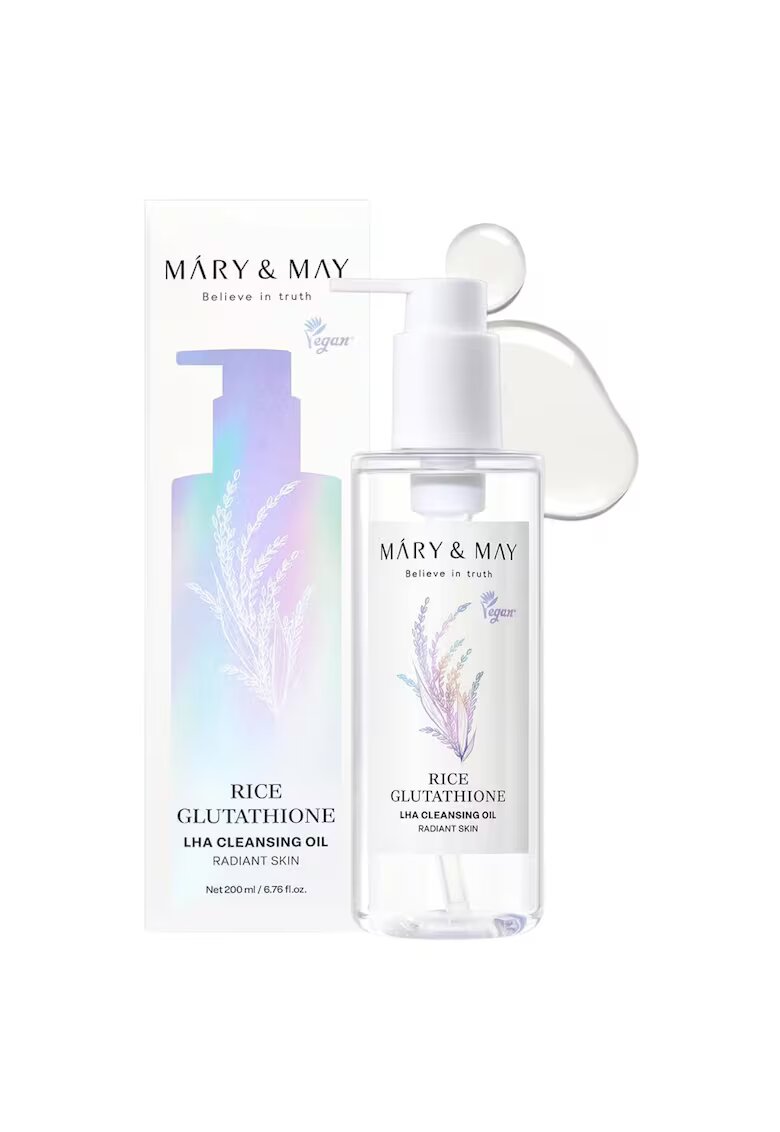 MARYMAY Ulei de curatare cu glutation de orez LHA - 200 ml - ulei demachiant