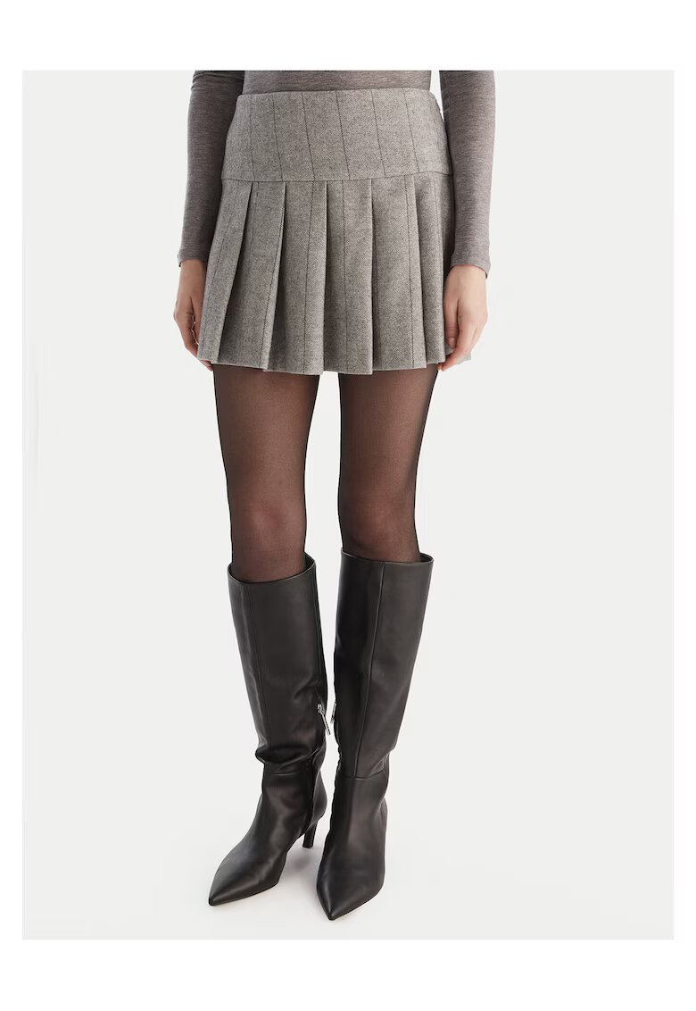 Max&Co Fusta mini de dama gri