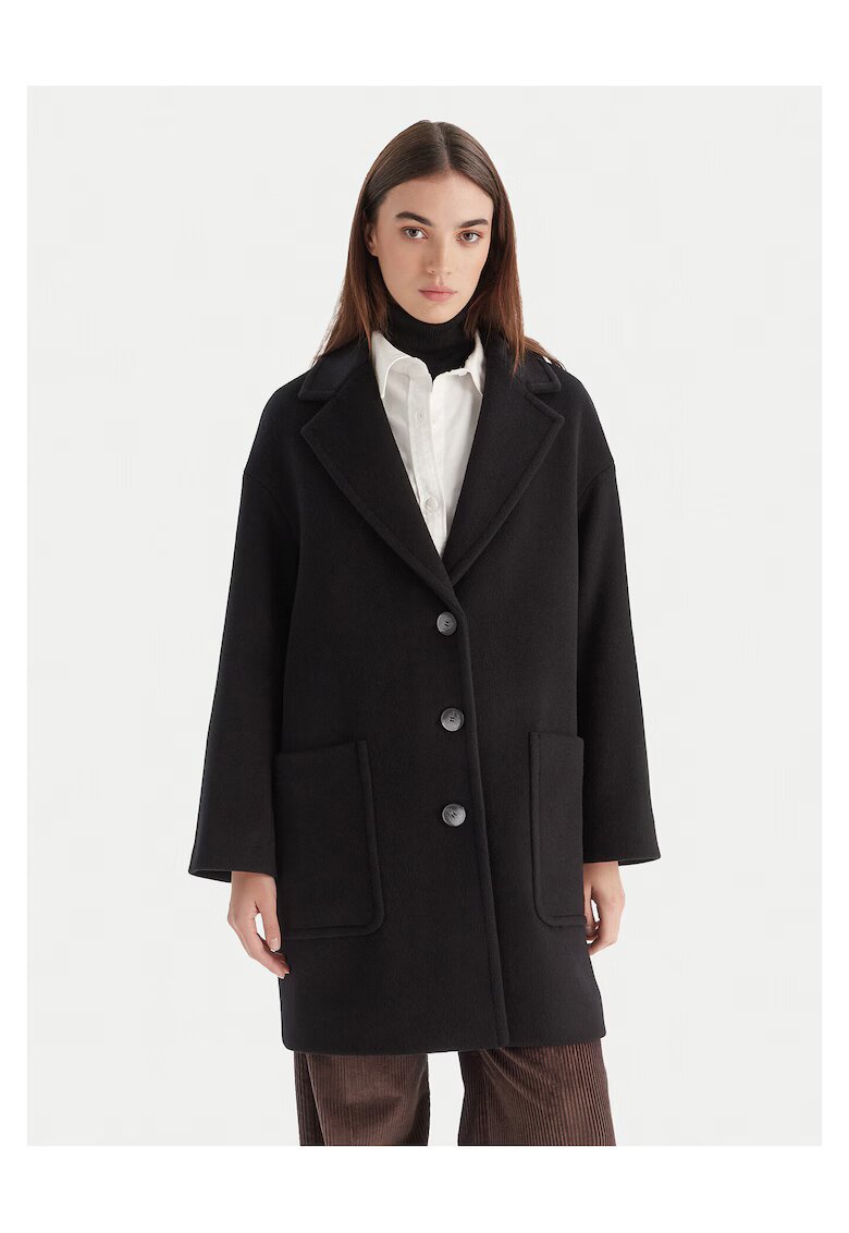 Max&Co Palton lana negru