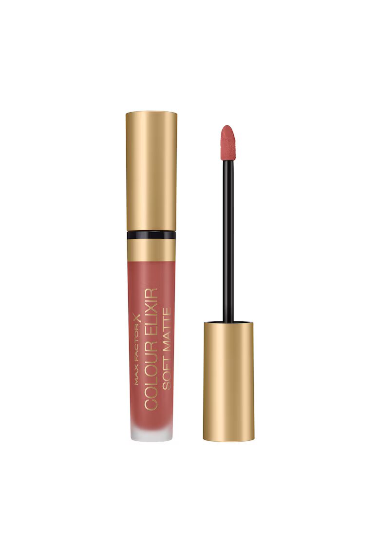 Max Factor Ruj de buze lichid Colour Elixir Soft Matte - 4 ml - Muted russet