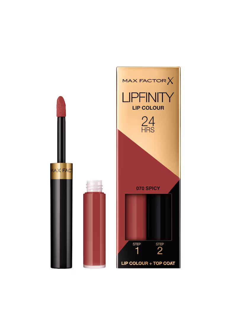 Max Factor Ruj rezistent la transfer Lipfinity - Spicy
