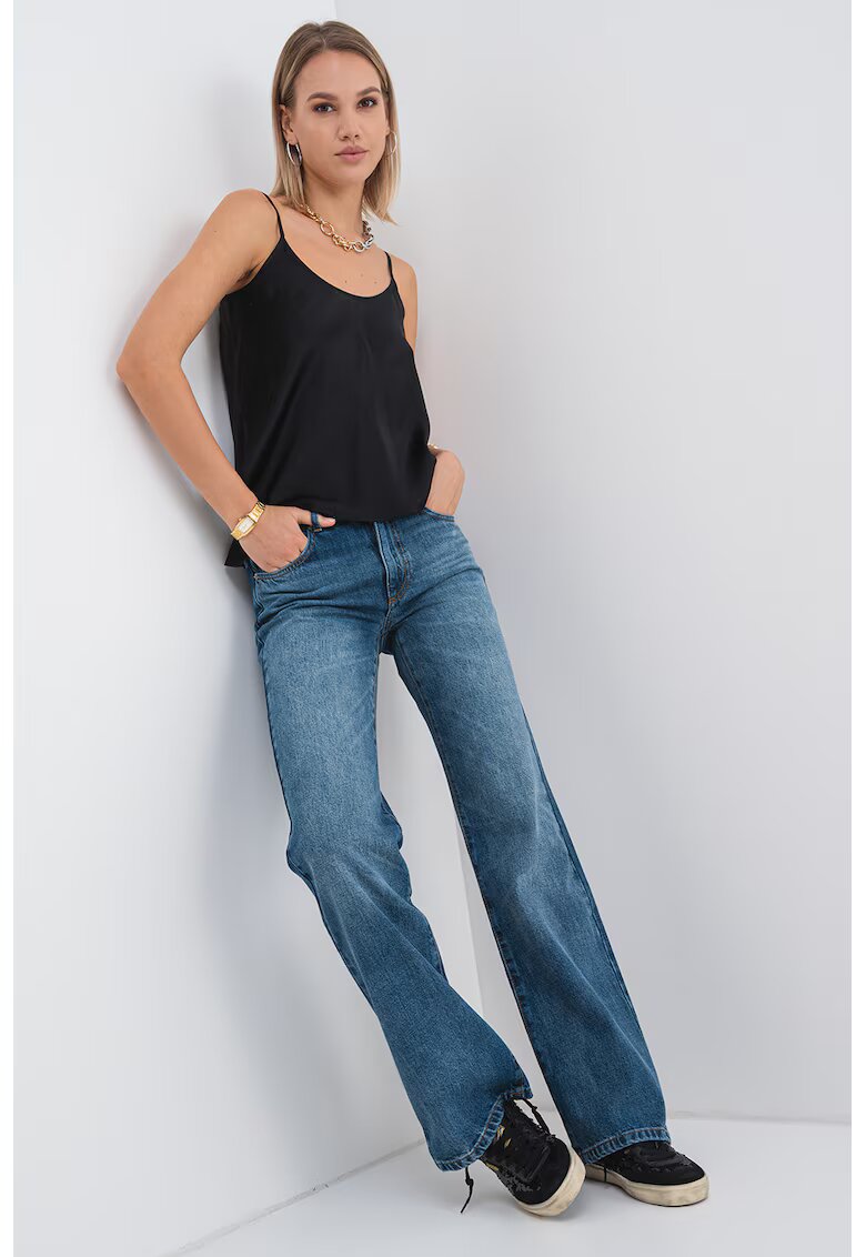 Max&Co Blugi regular fit - Albastru inchis