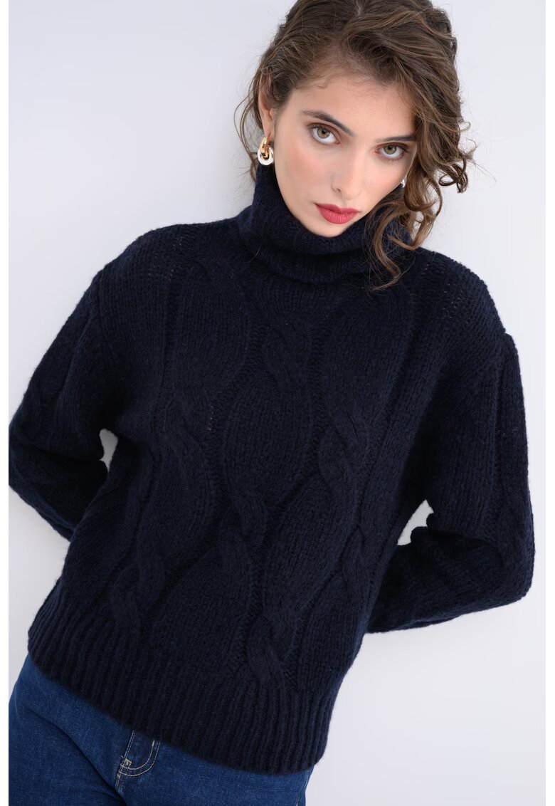 Max&Co Pulover din amestec de lana Antille - Albastru ultramarin