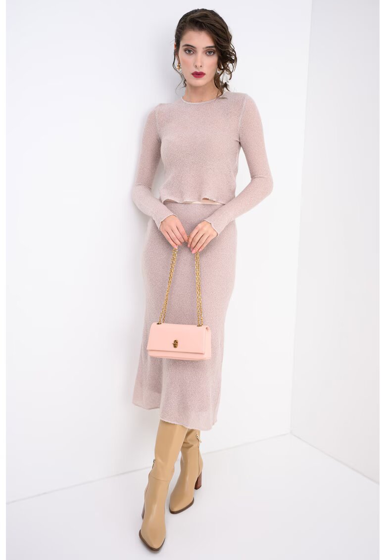 Max&Co Pulover din amestec de mohair si lana Narvel - Roz pal