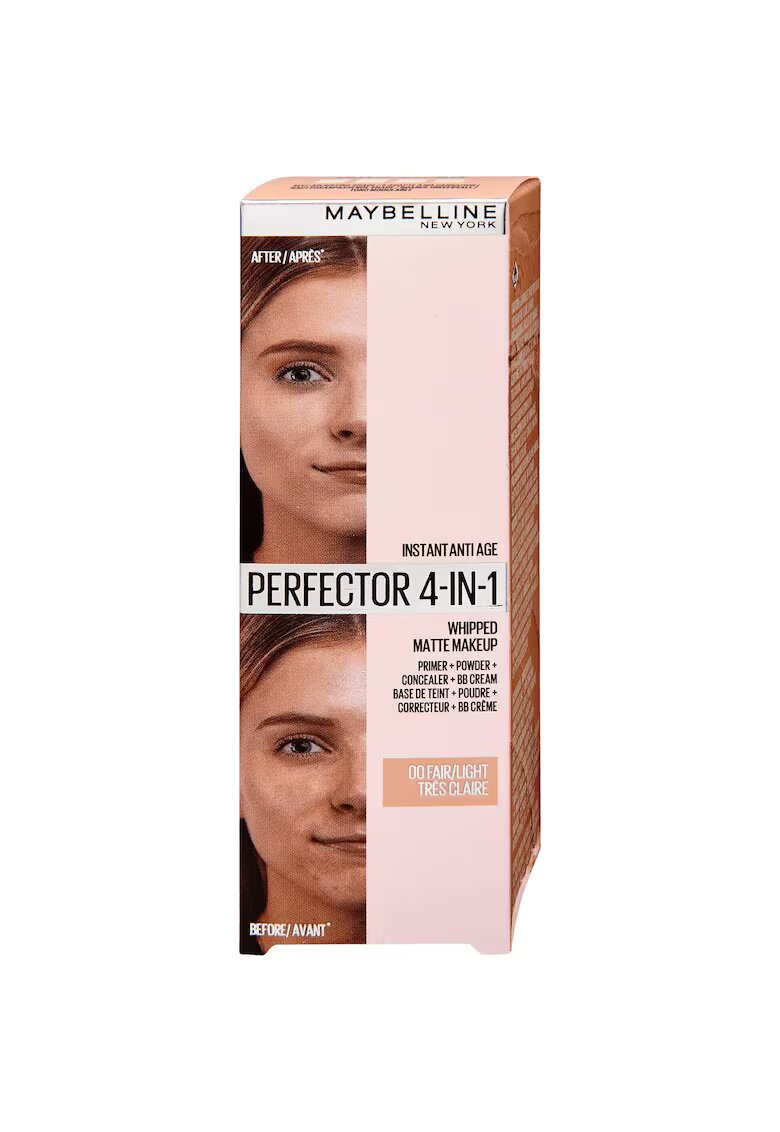 Maybelline NY Fond de ten Maybelline Instant Perfector Matte Mousse - nr. 00 Fair/Light