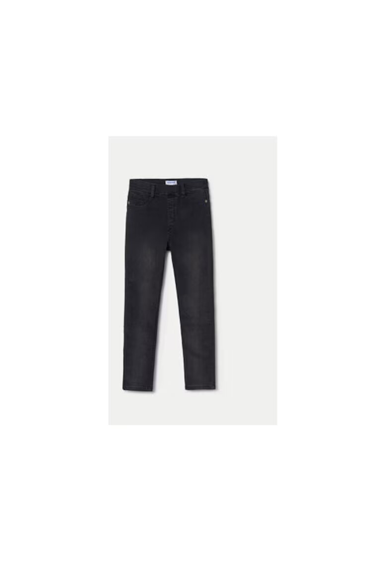 Mayoral Blugi fete - 304328077 - Bumbac/Poliester - 152 CM - Negru