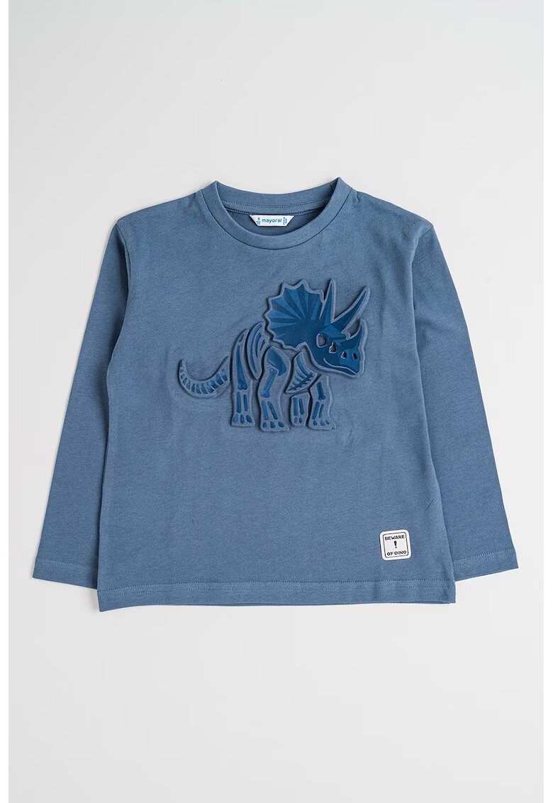 Mayoral Bluza cu imprimeu grafic - Gri carbune