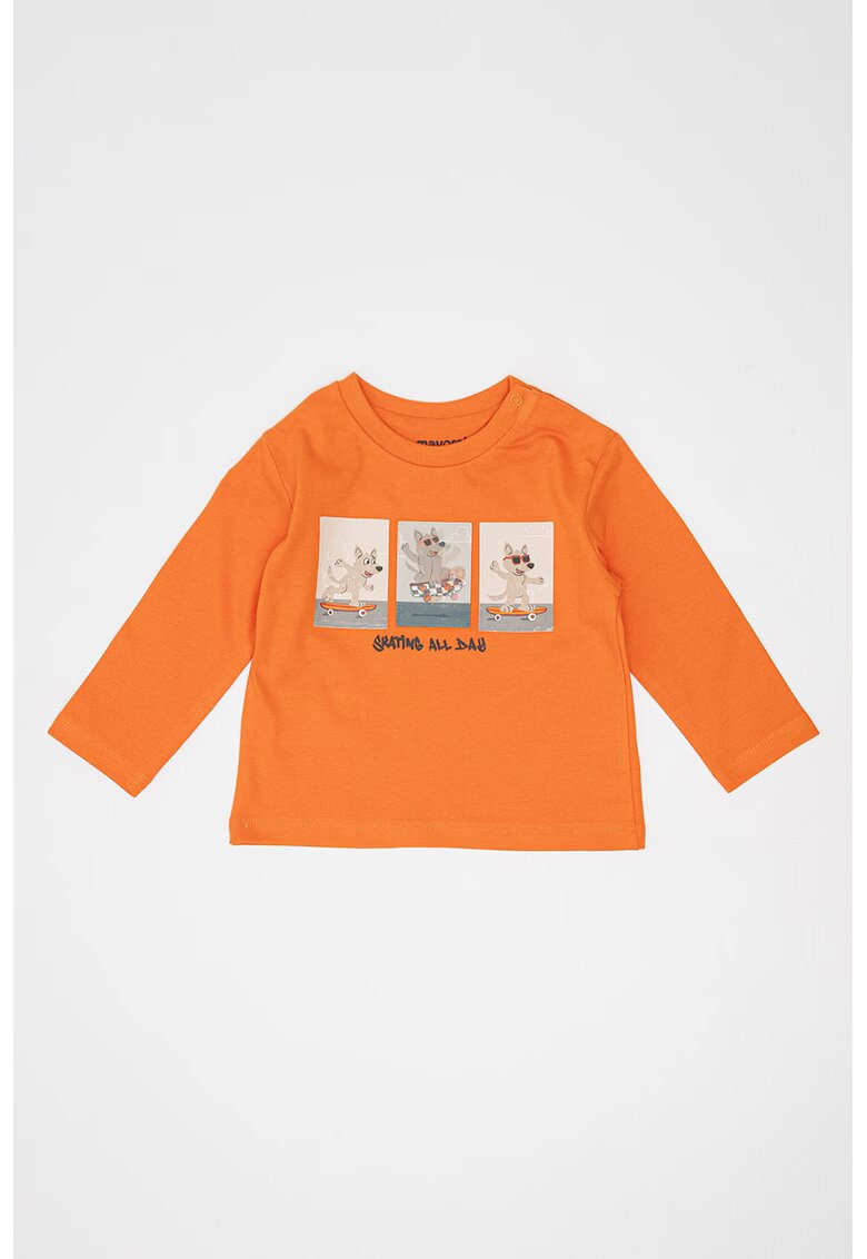 Mayoral Bluza cu imprimeu grafic - Portocaliu