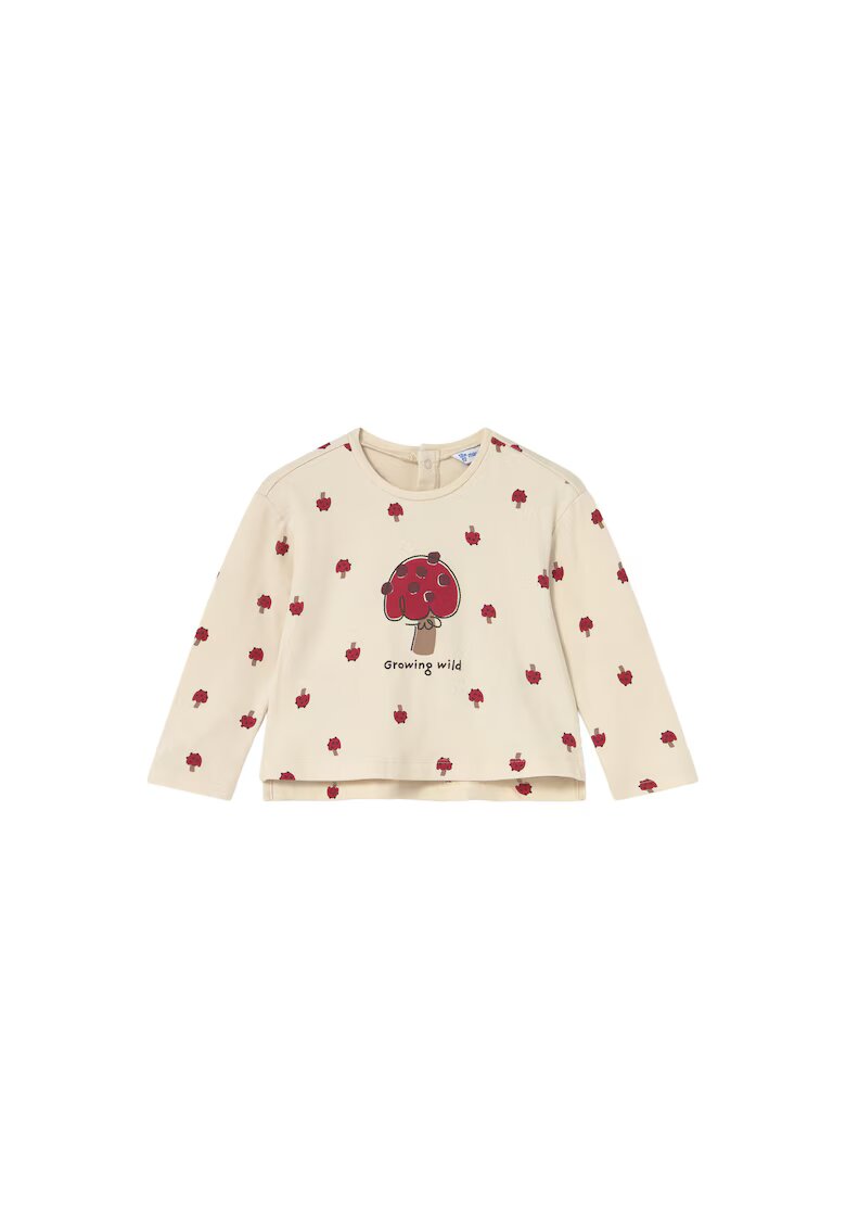 Mayoral Bluza de copii culoare bej