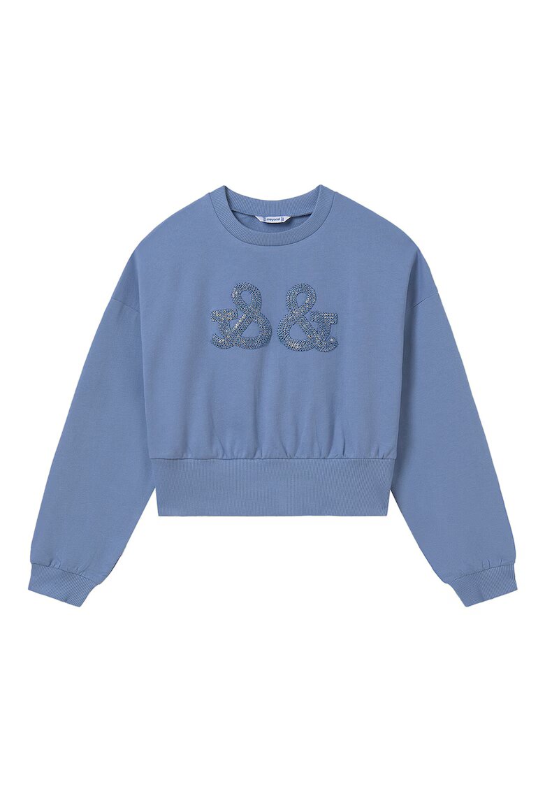 Mayoral Bluza fete 6401 - Bumbac/Elastan - Albastru - Albastru