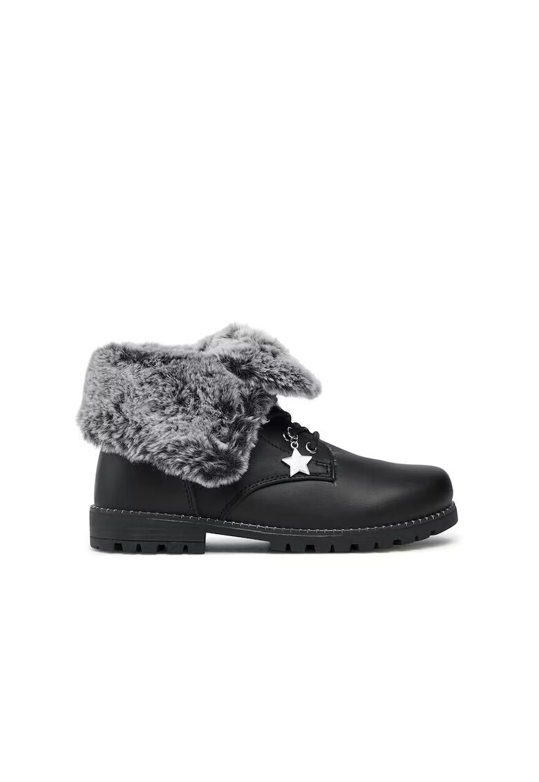 Mayoral Botine dama - 69527 - Piele ecologica - Negru