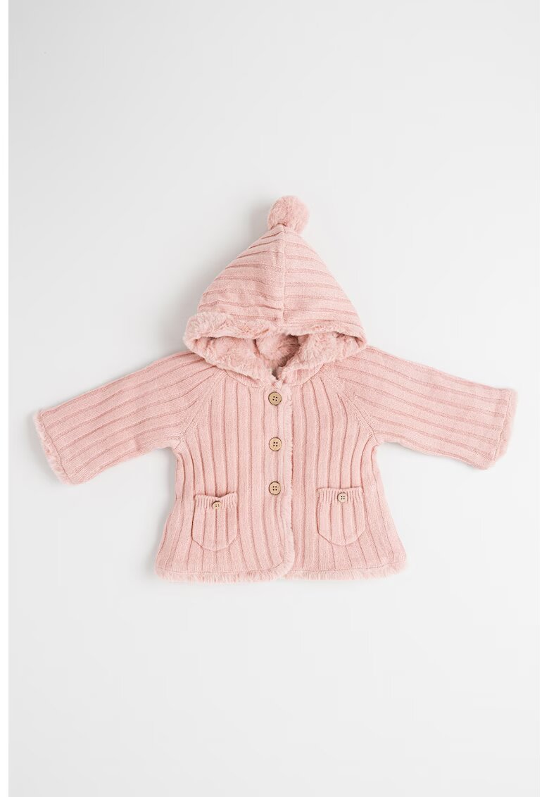 Mayoral Cardigan tricotat cu nasturi - Roz deschis