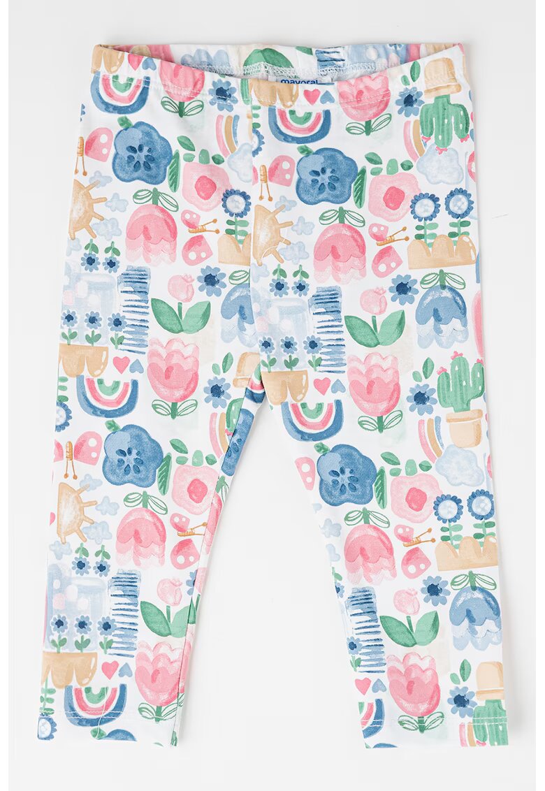 Mayoral Colanti cu imprimeu floral - Multicolor