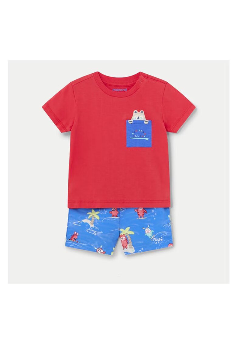 Mayoral Compleu copii - 140129 - Multicolor - Bumbac