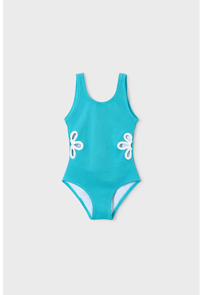 Mayoral Costum de baie intreg cu decupaje - Turcoaz