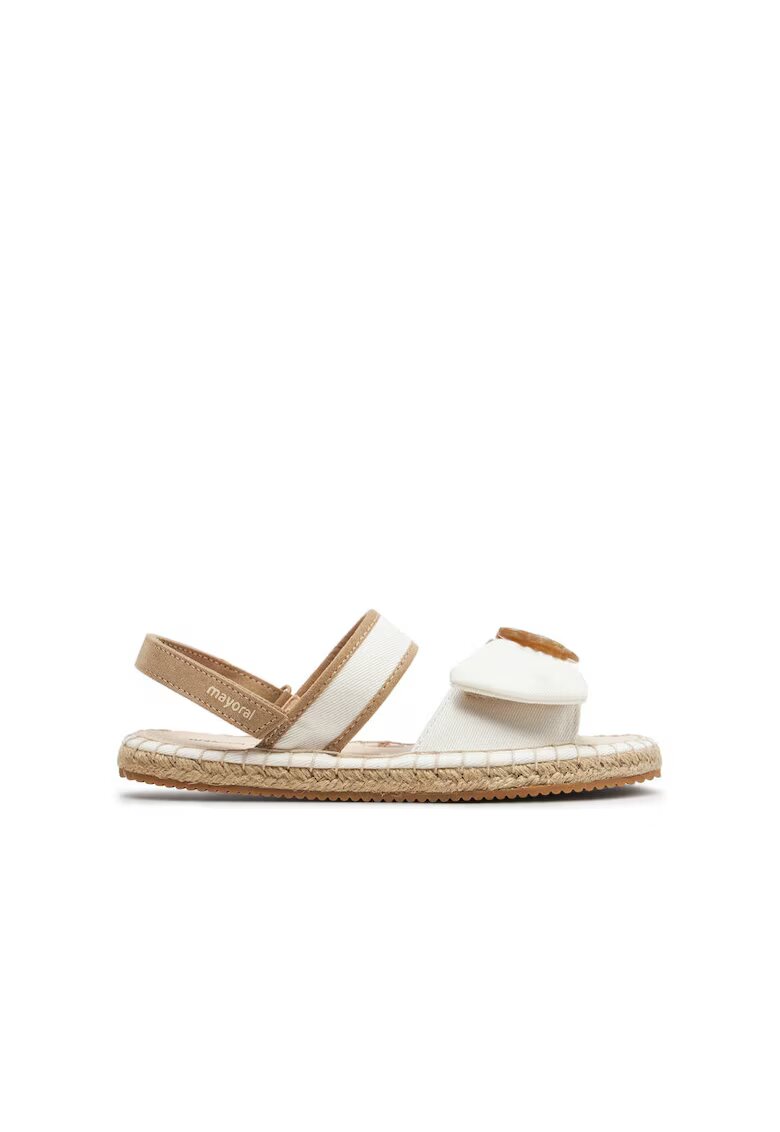 Mayoral Espadrile copii - 25440 - Textil - Ecru - Ecru