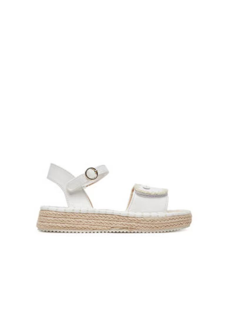 Mayoral Espadrile dama 45643 - Piele ecologica - Alb - Alb