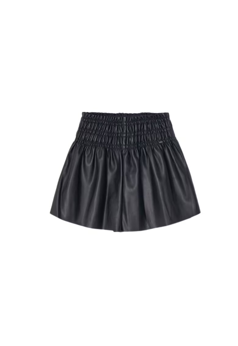 Mayoral Fusta pantaloni piele ecologica 770 - Negru