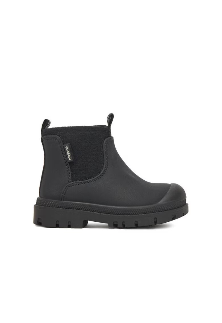 Mayoral Ghete pentru fete - 305570123 - piele ecologica - negru
