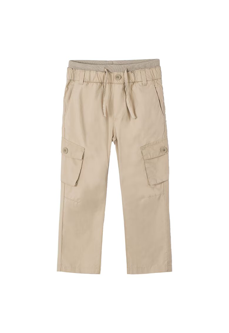 Mayoral Pantaloni baieti 3571 - Bumbac/Poliester - Bej - Bej