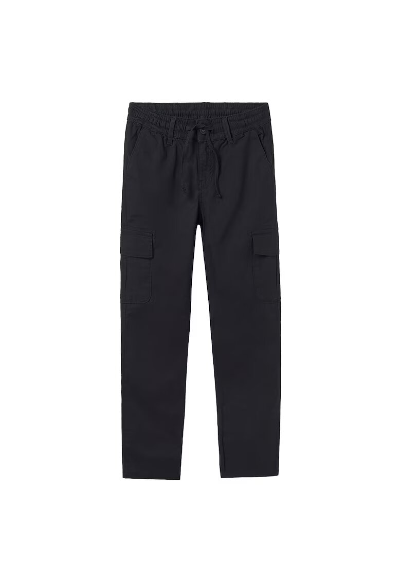 Mayoral Pantaloni baieti 6526 - Bumbac/In - Negru - Negru