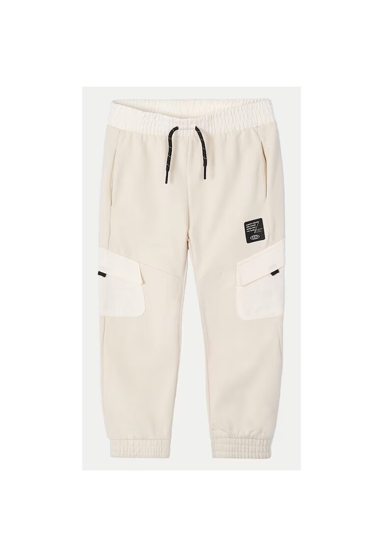 Mayoral Pantaloni copii - 3570 68 - bumbac si poliester - bej