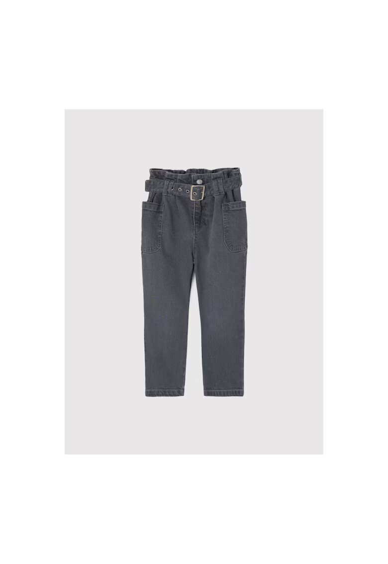 Mayoral Pantaloni lungi - 300660102 - Bumbac - Lyocell - Gri - Gri