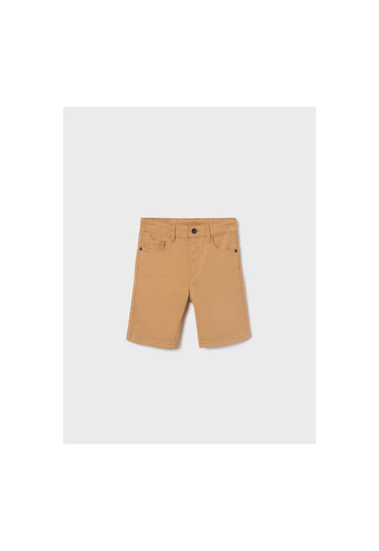 Mayoral Pantaloni lungi - 302020720 - Bumbac - Elastan - Bej - Bej