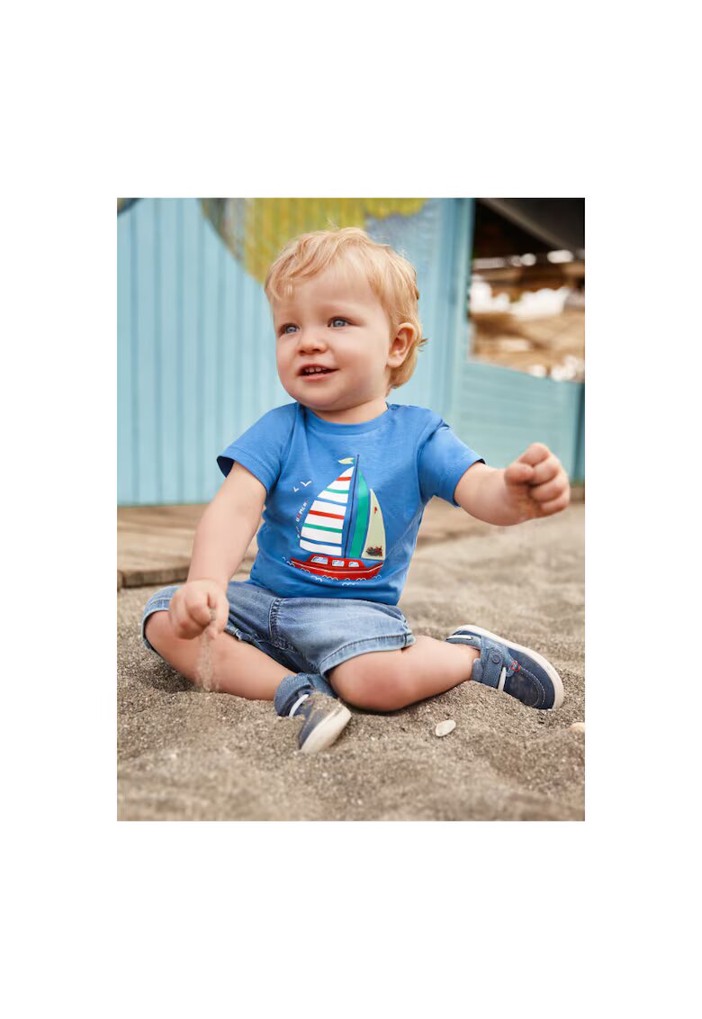 Mayoral Pantaloni lungi - 302023684 - Bumbac - Poliester - Albastru marin