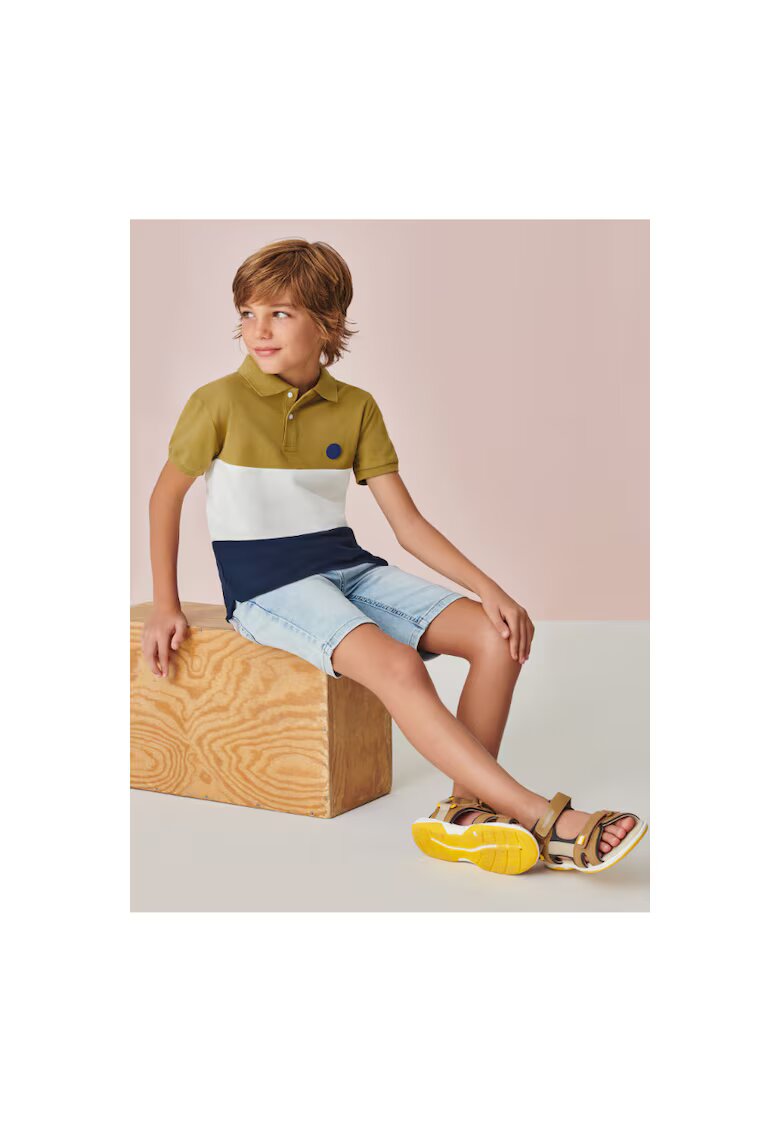 Mayoral Pantaloni lungi - 302031580 - Bumbac - Albastru - Albastru