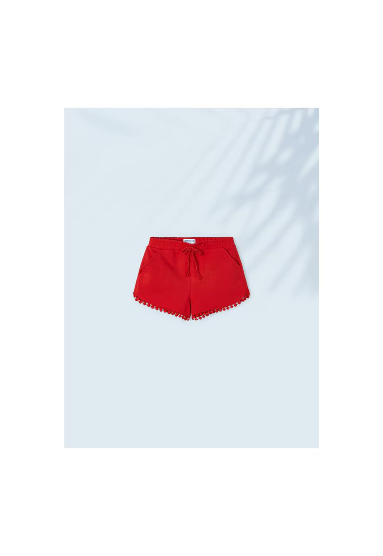 Mayoral Pantaloni lungi - 302032686 - Bumbac - Elastan - Rosu - Rosu