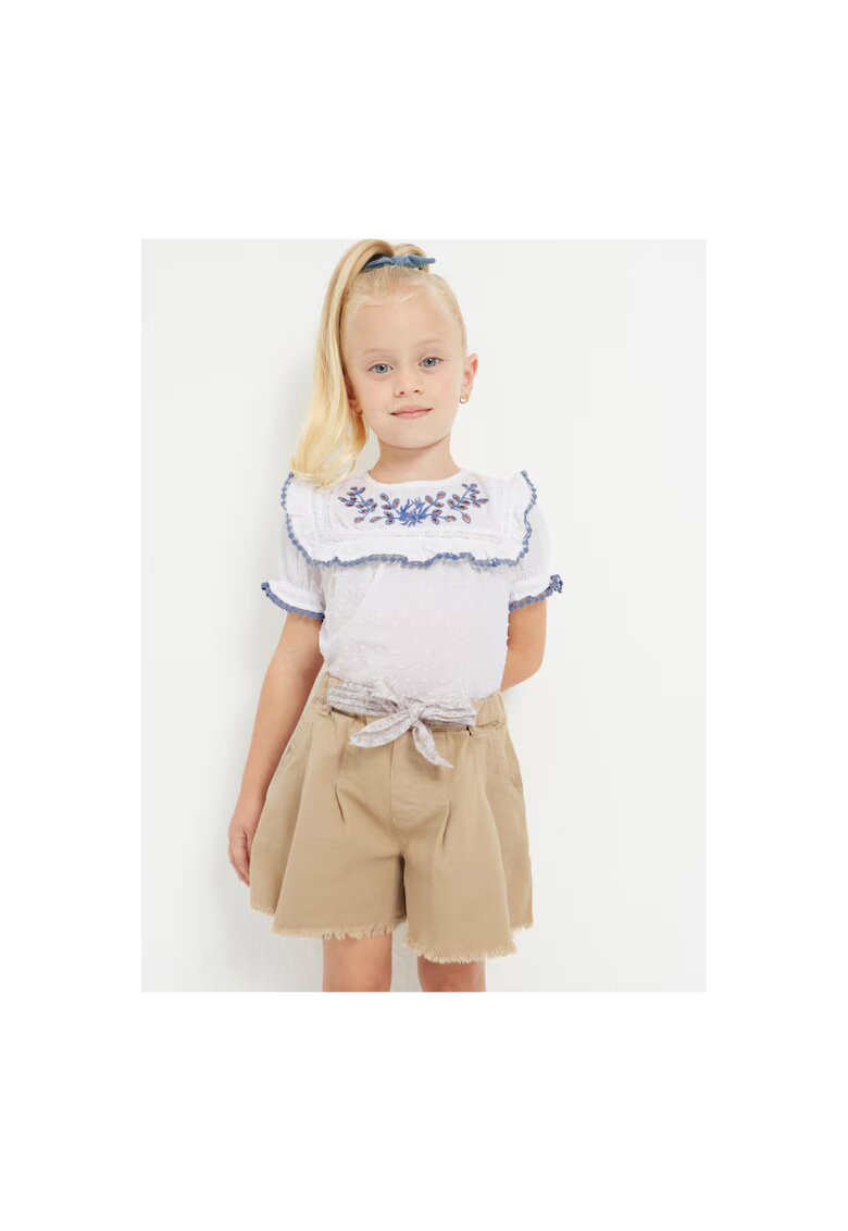 Mayoral Pantaloni lungi - 302069453 - Bumbac - Bej - Bej