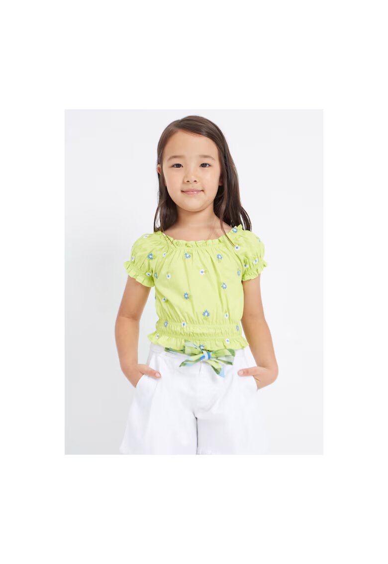 Mayoral Pantaloni lungi - 302069477 - Bumbac - Alb - Alb