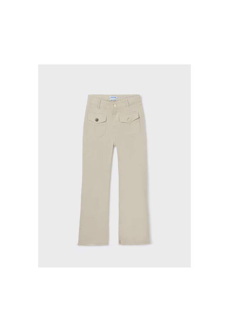 Mayoral Pantaloni lungi - 302083220 - Bumbac - Bej - Bej
