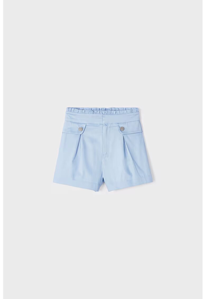 Mayoral Pantaloni scurti cu buzunare oblice - Albastru pastel