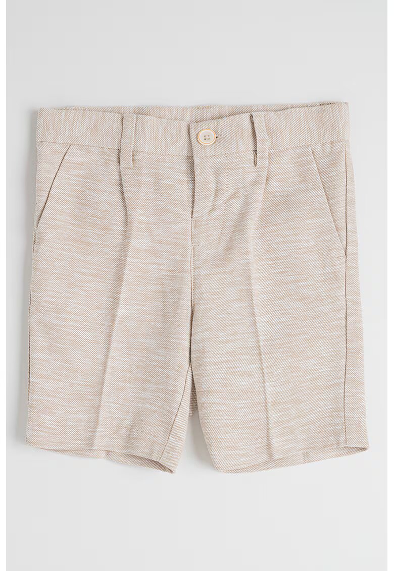 Mayoral Pantaloni scurti de in si bumbac - Grej