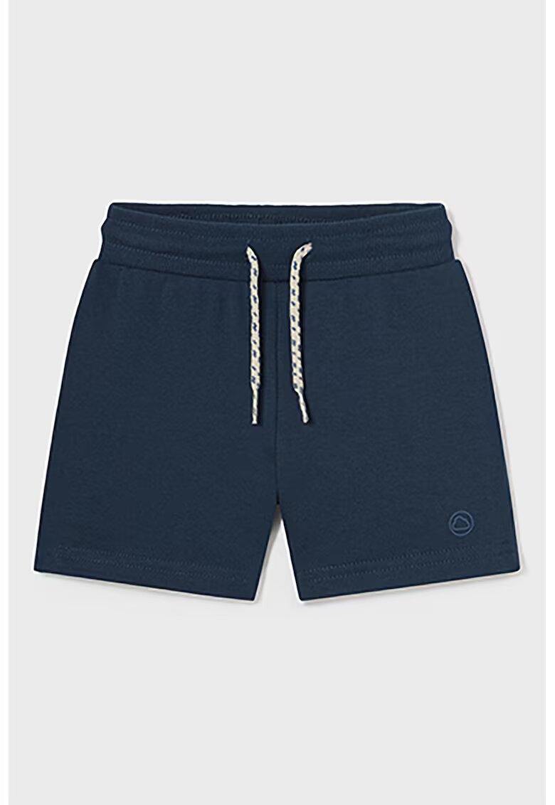 Mayoral Pantaloni scurti din amestec de bumbac cu snur - Bleumarin