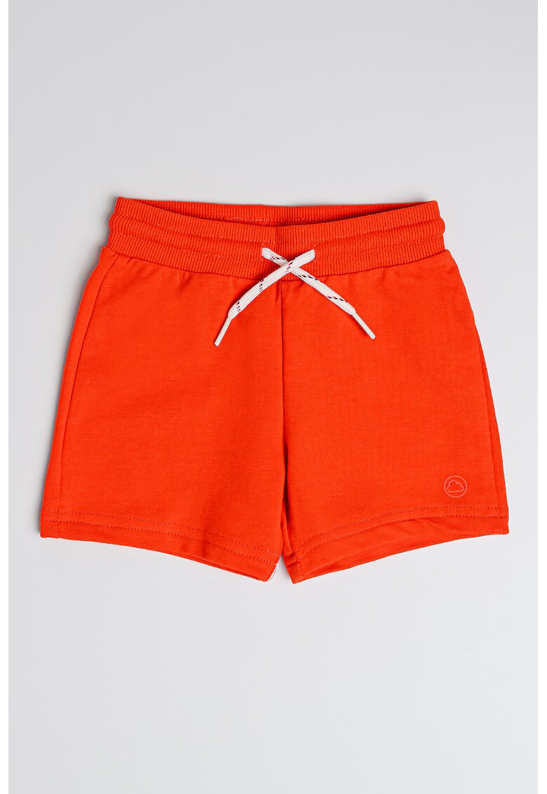 Mayoral Pantaloni scurti din amestec de bumbac cu snur in talie - Rosu vermillion