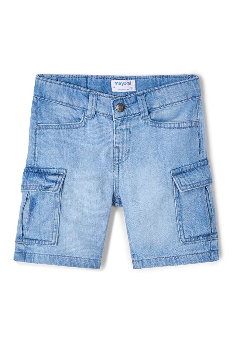 Mayoral Pantaloni scurti din denim baieti 3229 - Bumbac - 2 ani - Albastru
