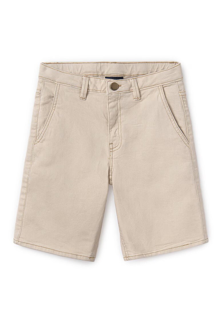 Mayoral Pantaloni scurti din denim baieti 6206 - Bumbac - Bej - Bej