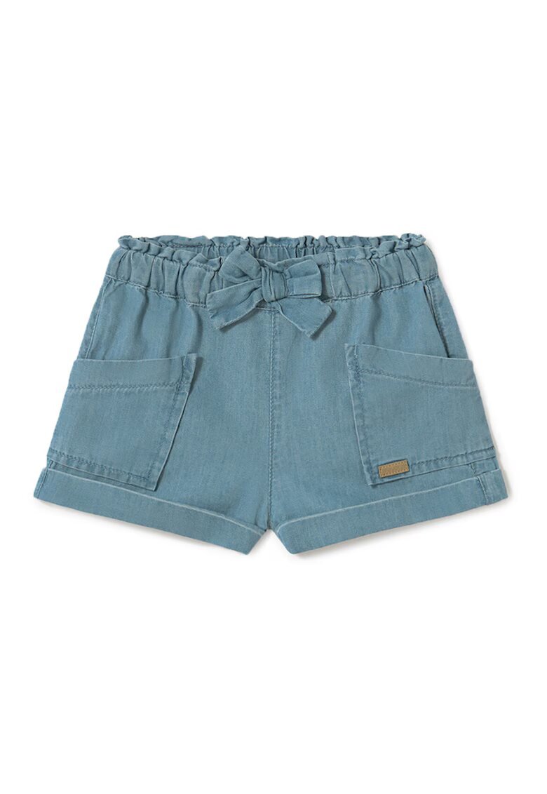 Mayoral Pantaloni scurti fete 1227 81 - Bumbac/Lyocell - Albastru - Albastru