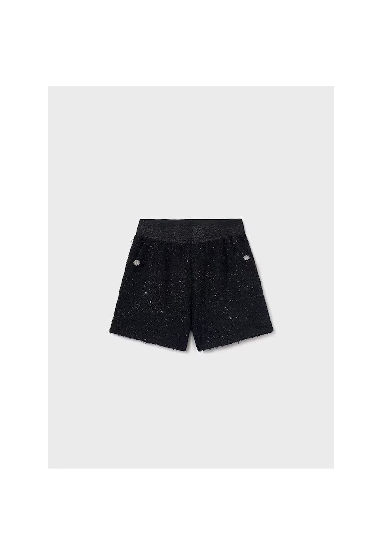 Mayoral Pantaloni scurti Fete - 303275754 - Poliester - Negru