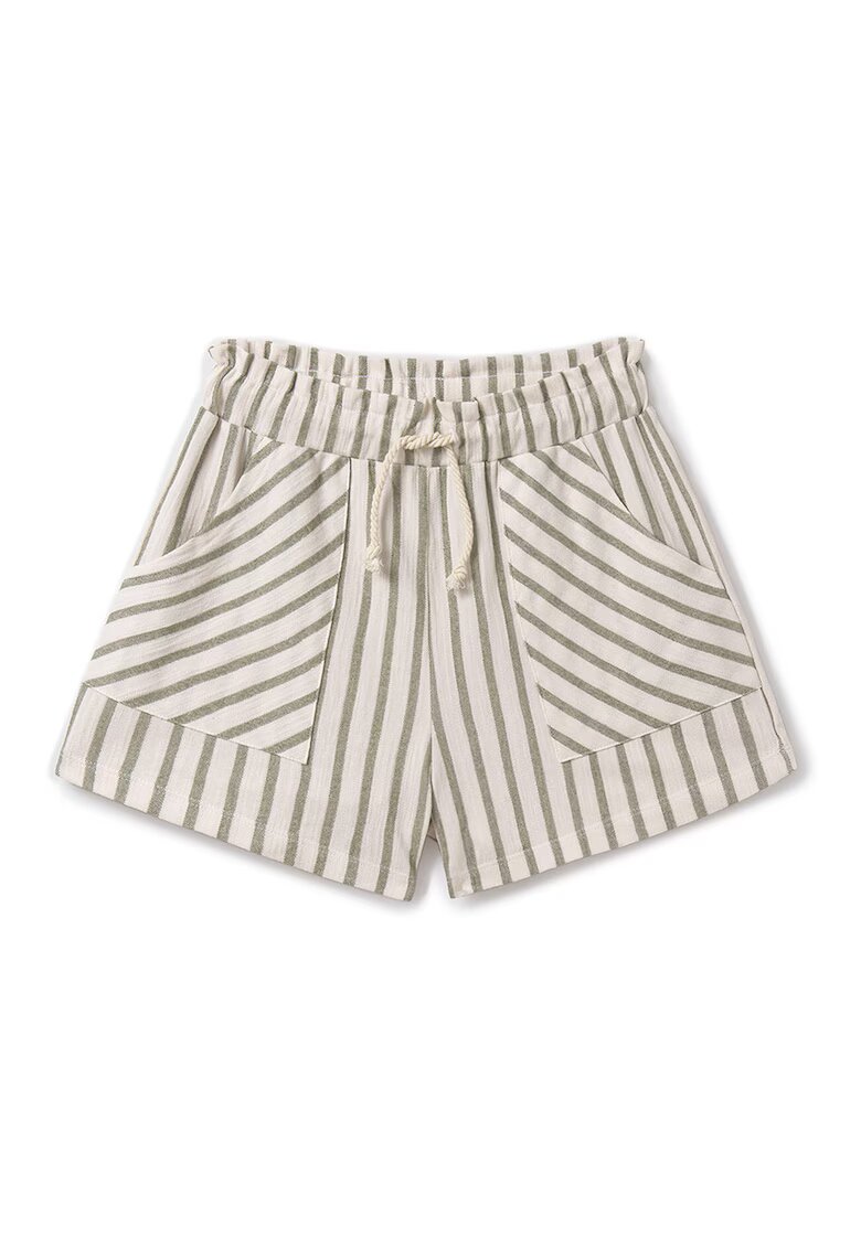 Mayoral Pantaloni scurti fete 6219 - Bumbac - Bej - Bej