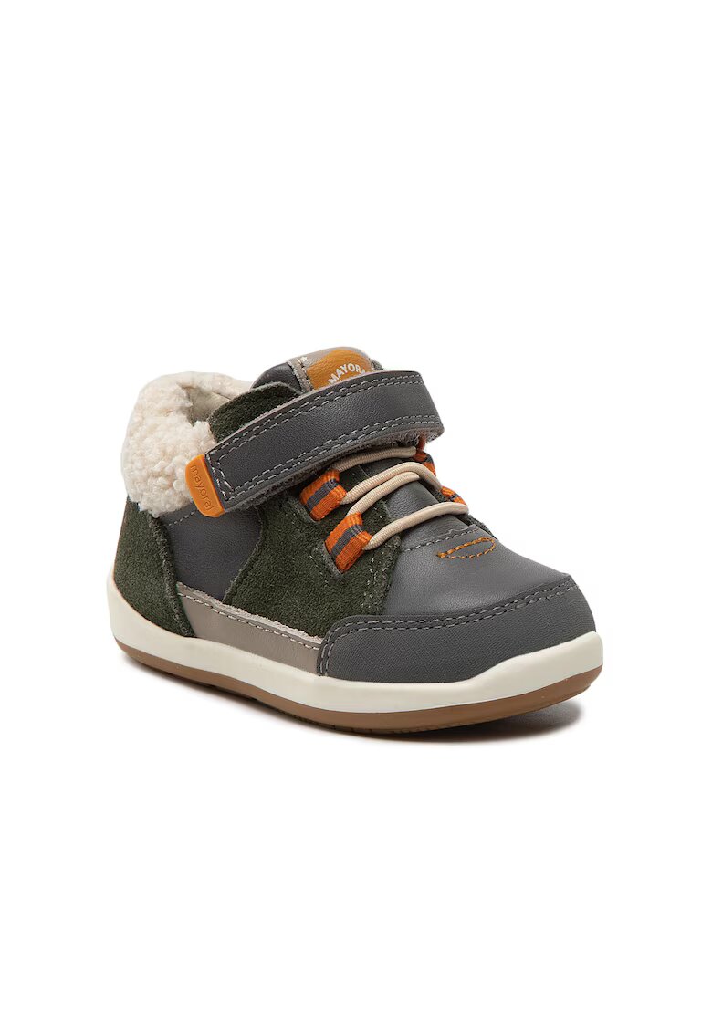 Mayoral Pantofi sport baieti - 300831496 - Piele naturala - Khaki - Verde