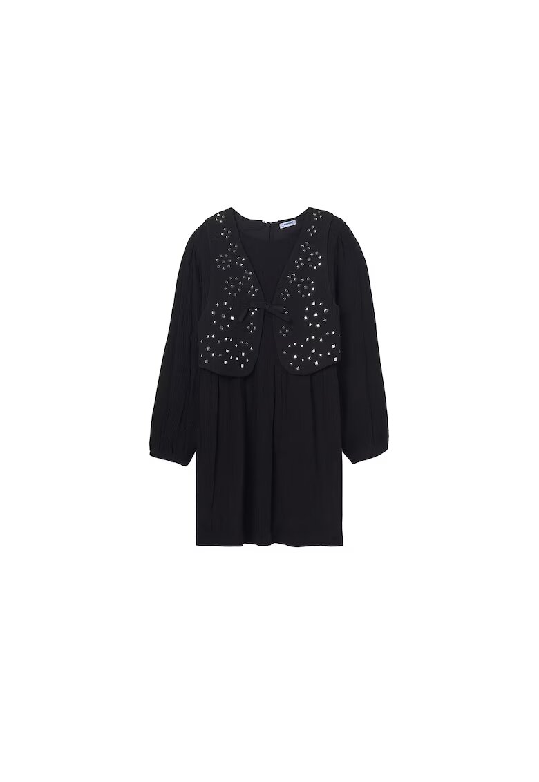 Mayoral Rochie casual fete - Negru